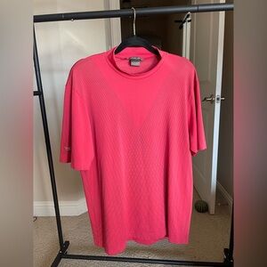 tiger woods mock neck golf polo